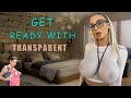 [4K] Transparent Try On With Ady Olivarezof (2024)  Braless  See-Through  Sheer Fashion