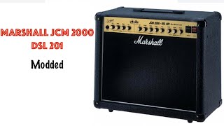 Marshall Jcm 2000 Dsl 201 Modded - YouTube
