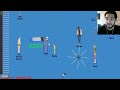 Happy Wheels w/Nova Ep.187 FACECAM - THE MINECRAFT QUIZ + ESCAPING OLD MAN