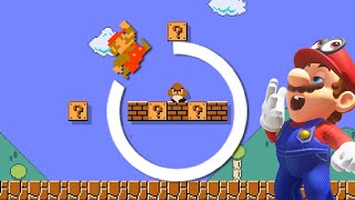 Super Mario Maker 2:  1-1 But It&#39;s Super Laggy