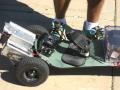 Wireless PS2 Controlled Electric Mountainboard