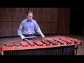 Marimba solo - "A cricket sang and set the sun" by Blake Tyson - 2013