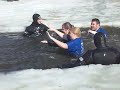 POLAR PLUNGE 2009-AMANDA AND JESS