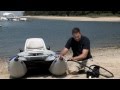 How to assemble and use the Sea Eagle Frameless Pontoon Boat 