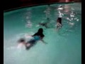 kimmy jumping in the pool fully clothed