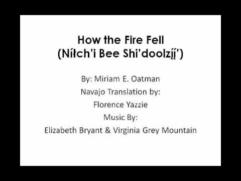 How the Fire Fell (Lyrics in Navajo)