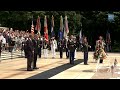 President Obama Lays a Wreath at Arlington National Cemetery
