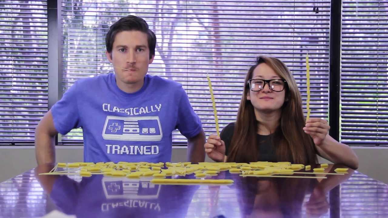 Pasta Pick-Up - Minute to Win It - Challenge Attack 9
