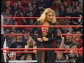 WWE-Trish Stratus vs Terri Lingerie Paddle Pole Match