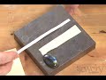 Art Jewelry - Making a bezel part 1