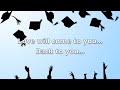 Graduation Song 2013 - This World is Yours - by Julie Durden