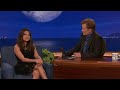 Mila Kunis Has A Badass Stare Of Doom - CONAN on TBS