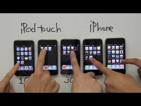 Speed test iPod touch 3G vs