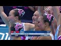 Synchronised Swimming Teams Final - London 2012 Olympic Games Highlights