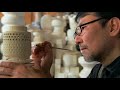 日本遺産「日本磁器のふるさと　肥前・三川内焼」透かし彫り技術の動画イメージ