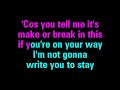 Love Song Sara Bareilles Karaoke - You Sing The Hits