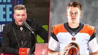 Pat McAfee Reacts To Joe Burrow Being Drafted At #1 To The Bengals