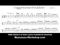 Foggy Mountain Breakdown Mandolin Lesson With Tab