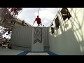 New Extreme Sport: Trampoline Wall. Christophe Hamel Demo 2012.mov
