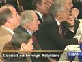 Dick Cheney ex-director of CFR talks to David Rockefeller