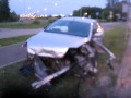 CRASH WYPADEK MERCEDES SLS AMG VS FORD MONDEO WARSAW