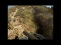 Carl Gustav Recoilless Rifle Fired At Taliban During Firefight - Slow Motion - 2 Angles