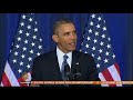 Obama defends 'just' drone strikes