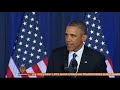Obama defends 'just' drone strikes