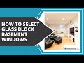 How to Select Glass Block Basement Windows, Egress & Hurricane Window Man Caves Rec ...