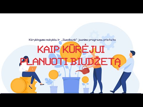 Kūrybingumo mokykla. Kaip kūrėjui planuoti biudžetą?