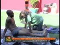 Big Brother Africa Amplified  - Task  Clothes Off. get naked said big brother | alot of house got thier cloths taken off using thier teeth ..took off bra\'s boxers for real.