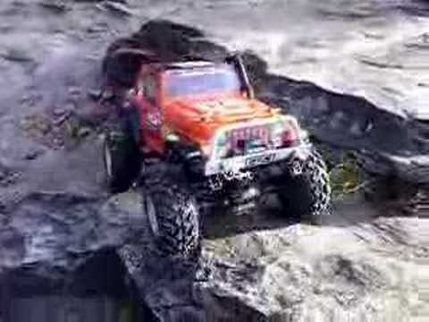 Radio control jeep wrangler Clod crawler in rock. Posted On: June 16, 2010