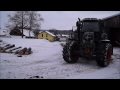 Fendt 714 Vario TMS mit Stepa Rückewagen