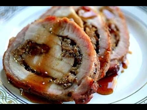 Рецепт рулет мясной с черносливом