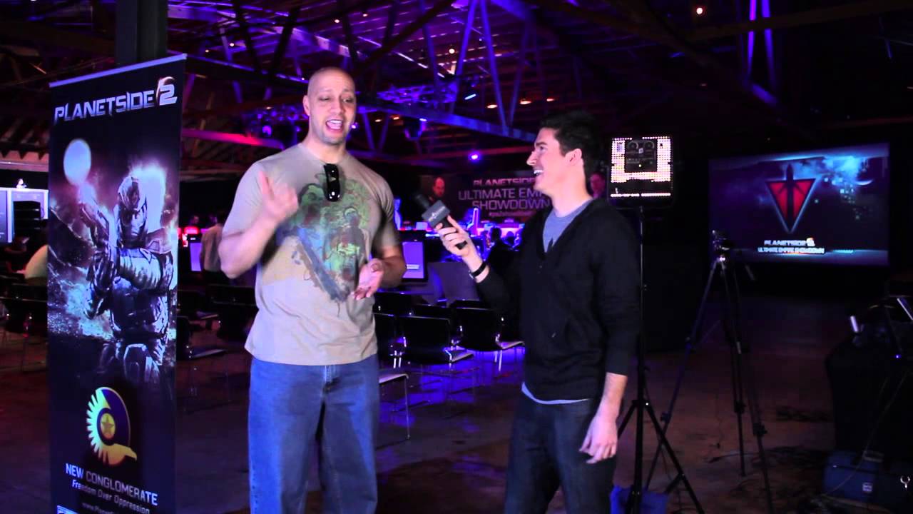 PlanetSide 2 Ultimate Empire Showdown - Jace Hall Pre-Game Interview