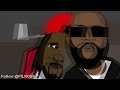 Maybach Music Cartoon (starring Rick Ross, Wale, Meek Mill & Omarion)