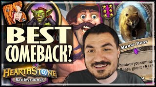 #1 COMEBACK IN BG HISTORY?! - Hearthstone Battlegrounds