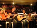 Trace Bundy & Sungha Jung playing Canon on Acoustic Guitar