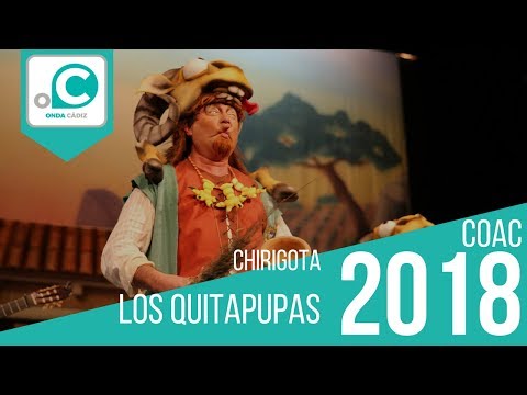 Sesión de Cuartos de final, la agrupación Los Quitapupas actúa hoy en la modalidad de Chirigotas.