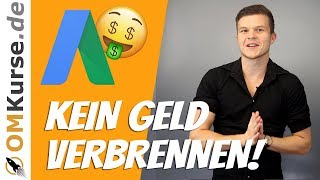 SEA: 5 Fehler bei AdWords