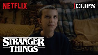 eleven explores the wheeler house | stranger things 1