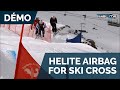 Video: AIRBAG for ski cross riders developed by Helite and FFS