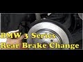 BMW DIY #8 E46 Rear Brake Job