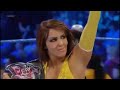 WWE Divas Championne Layla Vs Alicia Fox + Layla,Kaitlyn And Eve Torres Ring Segment