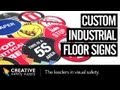 Industrial Floor Sign - Customs signs