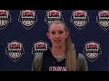 Lauren Cox On USA Training Camp