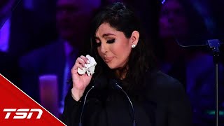 Vanessa Bryant delivers heartbreaking tribute to Kobe and Gianna at memorialVanessa Bryant delivers heartbreaking tribute to Kobe and Gianna at memorial