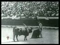 Toros -Bombita - la pelicula mas antigua de las corrridas