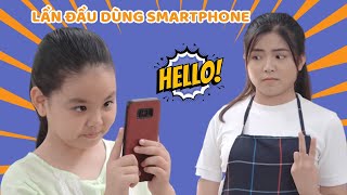 Gia đình là số 1 Phần 2 | Lần đầu chị em Tâm Anh và Tâm Ý có chiếc smartphone