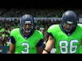Madden 25::XBOX ONE Gameplay::Gift From Madden Gods-Raiders Vs. Seahawks-Online Gameplay XboxOne